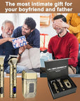 GSKY Professional Hair Clippers, Beard Trimmer for Men Electric Razor, Clippers and Trimmers Set Shavers for Men, Barber Clippers Hair Cutting Kit