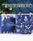 Advent Calendar 2025 Women-12 Days of Christmas Advent Calendars for Adult Women and Teen Girls, Luxury Spa Self Care Christmas Gifts Basket Countdown Calendar for Mom Wife Girlfriend Blue