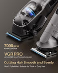 Hair Clippers for Men Professional, Cordless Hair Clippers for Hair Cutting, Mens Clippers and Trimmers Set, Electric Hair Trimmer for Men with Package Box (Gray)