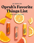 Poppy & Pout Lemon Bloom Jumbo Lip Balm | All Natural Lip Balms & Moisturizers | Hydrates with Beeswax, Vitamin E, Organic Coconut Oil | Cruelty-Free | Lip Balm in Recyclable Cardboard Tube