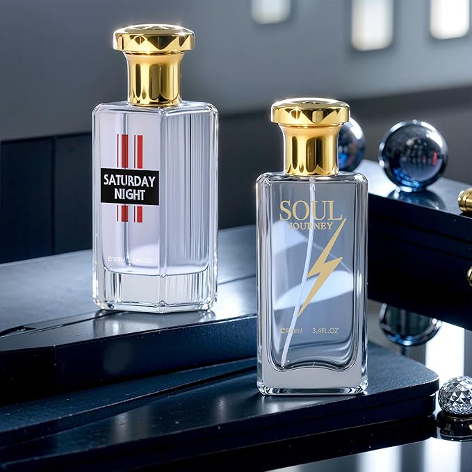 Hybrid & Company Mens 2 Pcs Saturday Night Soul Journey Eau De Perfum Vaporisateur Natural Spray
