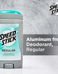 Speed Stick Men's Deodorant, Regular, 3 Ounce, 4 Pack