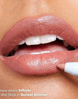 Kosas Hotliner Retractable Lip Liner Pencil with Built-In Brush & Sharpener - Easy Contouring, Hydrating, Long-Lasting- Pigmented Creamy Texture for Plumping Lips - Hyaluronic Acid & Konjac - Infinite