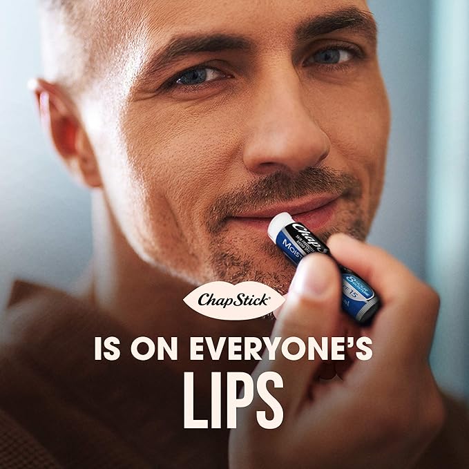 ChapStick Moisturizer Original Lip Balm Tube, Oz