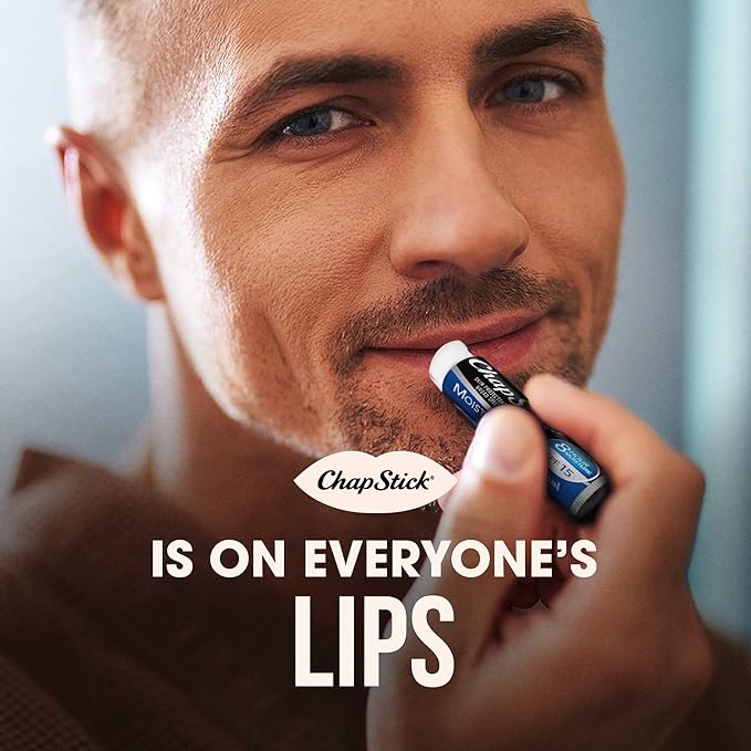 ChapStick Moisturizer 2-in-1 Lipcare 5-Pack (3