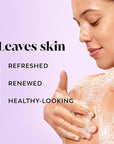 Olay Body Wash for Women, Fresh Radiance, Refreshing & Renewing, Made with Plant Based Cleansers, B3 Botanical Complex, For All Skin Types, Orchid & Black Currant Scent, 22 fl oz (Pack of 4)