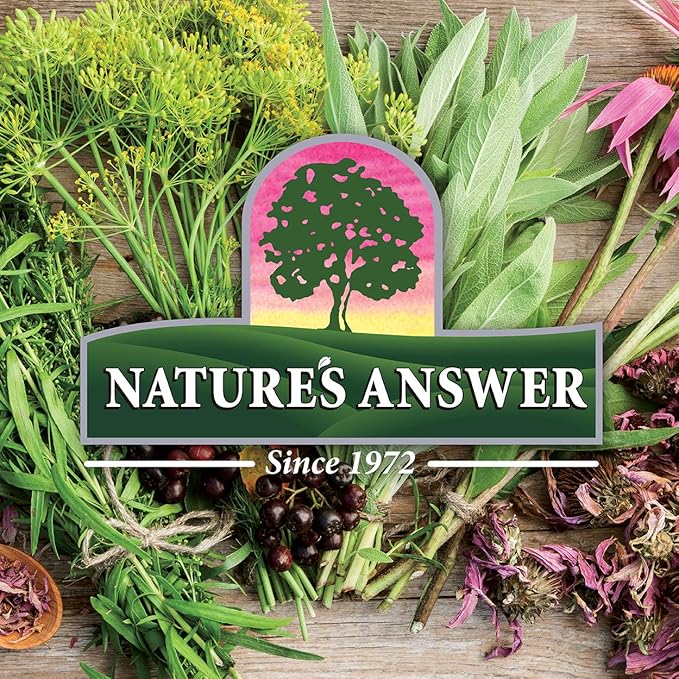 Nature's Answer Black Walnut Green Hull Extract 1oz - Alcohol-Free, Gluten-Free, Kosher - Black Walnut, Wormwood Black Walnut Clove Parasite Cleanse - Detox & Liver Support, Digestive Cleanser