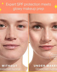 Supergoop! Glowscreen SPF 40, Sunrise (Champagne Glow) - 20 mL, 2 Pack - Glowy Primer + Broad Spectrum Tinted Sunscreen - Helps Filter Blue Light - Hydration - Hyaluronic Acid & Vitamin B5