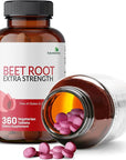 Futurebiotics Beet Root Extra Strength (Equivalent to 2000mg Beet Root per Serving from 500mg 4:1 Extract), Non-GMO, 360 Vegetarian Tablets