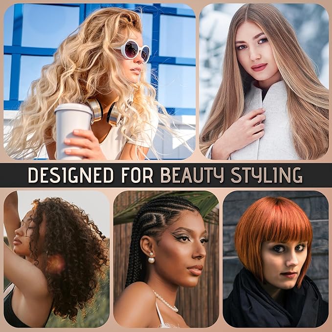 SALONSILK Women Hair Comb Set - 14PCS Wide Tooth Rat Tail Styling Combs Pick for Curly - Teasing Parting Fine Professional Barber Cutting Braiding Set