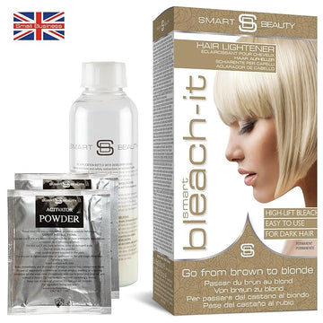 Smart Beauty Blonde Bleach-It, The Ultimate Lightener for Dark Hair, Perfect for Highlighting and Vibrant Pastel Colour, Hair Bleach Kit, Vegan & Cruelty Free