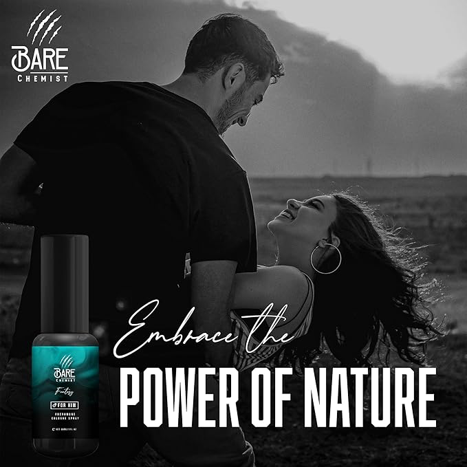 Fantasy Pheromone Cologne for Him - [Long Lasting Formula] Pheromone Perfume Cologne for Men 1oz. - Blackcurrant, Pinapple, Bergamot