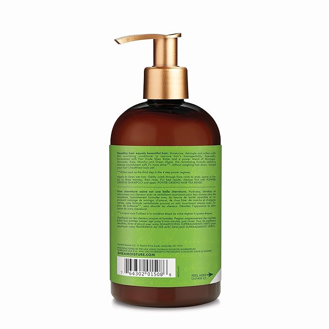 SHEA MOISTURE Moringa Avocado Power Greens Conditioner, 13 FZ