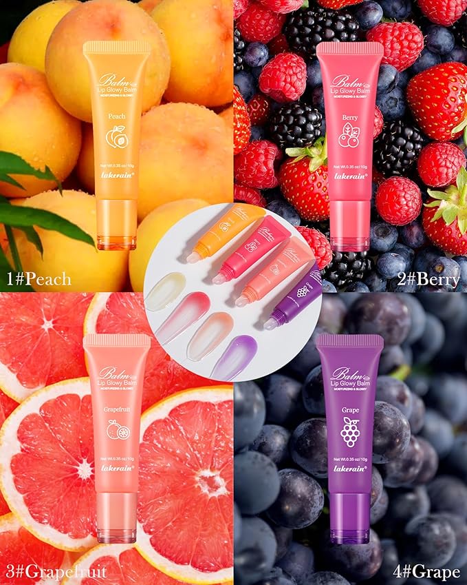 Moisturizer Lip Glowy Balm, Hydrating &