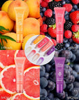 Moisturizer Lip Glowy Balm, Hydrating & Women-4#Grape