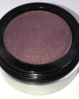 Pandora Purple Plum Dark Shimmering Eggplant Pressed Powder Single Vegan Eyeshadow; Talc, Paraben & Cruelty Free