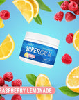 Nello Supercalm Powdered Drink Mix Tub, Cortisol Reducer*, Sleep Aid Supplement, L Theanine, Ksm-66 Ashwagandha, Magnesium Glycinate, Vitamin D 3, No Sugar, Non GMO, 30 Ct, Raspberry Lemonade