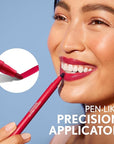 COVERGIRL Outlast, 40 Jazzberry, Lipstain, Smooth Application, Precise Pen-Like Tip, Transfer-Proof, Satin Stained Finish, Vegan Formula, 0.06oz