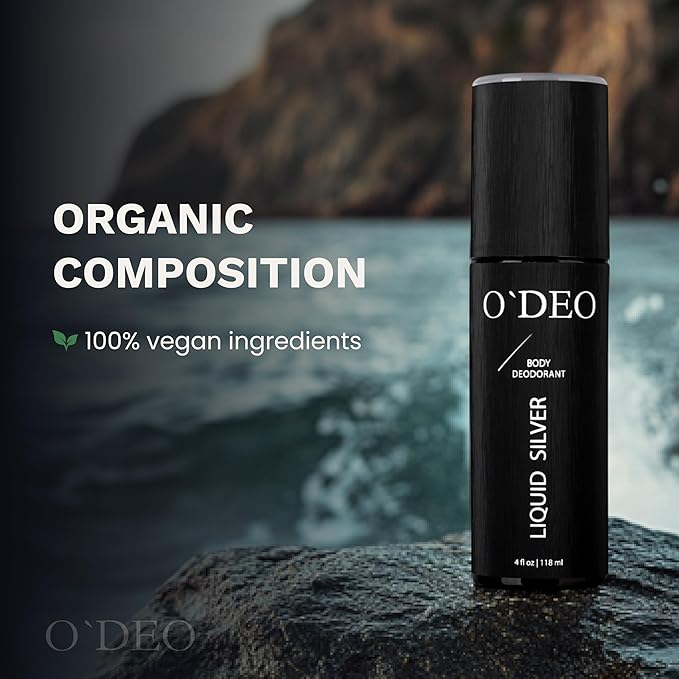 Aluminum Free Deodorant for Men – All Natural Deodorant Spray – Organic Deodorant for Men 4 fl oz of Natural Deodorant Unscented for Sensitive Skin