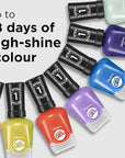 Sally Hansen Miracle Gel™, Street Flair, Long Lasting, Gel-Like Formula, No UV Lamp Needed, Purple Nail Polish