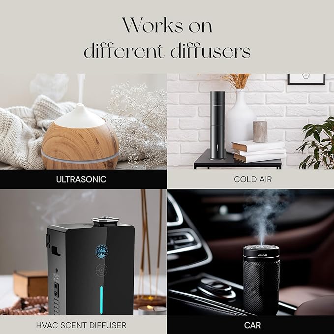 Careless Whisper Diffuser Oil Scent Inspired by Oud Wood | Premium Luxury Fragrance for Ultrasonic & Waterless Diffusers | Oud, Rosewood, Vetiver | 120mL (4.05 fl oz)