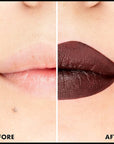 NYX PROFESSIONAL MAKEUP Lip Lingerie XXL Matte Liquid Lipstick - Deep Mesh (Deep Chocolate Brown)