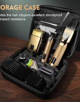 Suttik Hair Clippers for Men Professional, Cordless Beard Trimmer & Electric Shavers for Men, Mens Hair Clippers and Trimmer Kit for Barber with Case, Gold