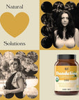 Complete Natural Products Pure Organic Dandelion Root Capsules - 530mg Capsules 100 Pills Dried Dandelion Root Herbal Supplement