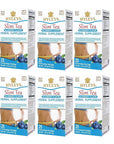 Hyleys Slim Tea Blueberry Flavor - Weight Loss Herbal Supplement Cleanse and Detox - 25 Tea Bags (6 Pack)