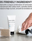 MARLOWE. Best Sellers Kit No. 203, Features Signature No. 102 Original Body Scrub Soap Bar, No. 121 Facial Cleanser & No. 123 Facial Moisturizer, Great Gift for Men