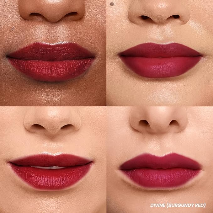 Wonderskin Wonder Blading Lip Stain Peel Off Masque - Long Lasting, Waterproof and Transfer Proof Red Lip Tint, Matte Finish Peel Off Makeup (Divine Masque)