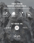 skyn ICELAND Dissolving Microneedle Under Eye Patches with 39% Hyaluronic Acid & Peptides No-Slip Eye Masks for Firming Wrinkles & Fine Lines, 8 Pairs