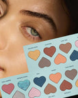 Pacifica Eyeshadow Palette – Malibu Mineral Eyeshadow, Blendable Neutral Shades with Velvet Matte, Shimmer & Metallic, Cocoa Butter Infused, Talc-Free, Vegan & Cruelty-Free, 0.24 oz (10 Shades)