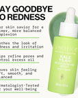 Pacifica Kale Yeah! Redness Rehab Serum – Niacinamide & Super Greens Face Serum to Calm Redness, Minimize Pores & Oil, Soothing Anti-Redness for Oily/Combination Skin Vegan Dermatologist Tested