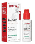 THAYERS Let's Be Clear Water Face Cream, Moisturizer with Azelaic Acid and Hyaluronic Acid, Skin Care for Combination to Oily Skin, 2.5 Oz