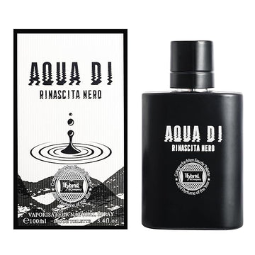 Hybrid & Company Aqua Di Rinascita Nero For Men Eau De Parfum Vaporisateur Natural Spray 3.4 Fl Oz