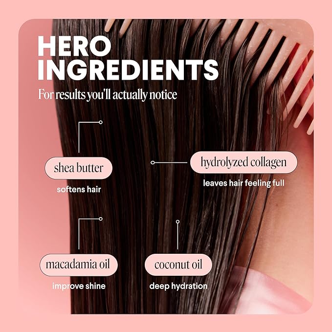 MONDAY Haircare VOLUME Shampoo with Hydrolyzed Collagen & Macadamia Oil for Thin, Fine & Flat Hair 798 mL