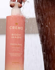 Cremo Wild Iris Musk Skin Moisturizing Body Wash for Women, Notes of Citrus Sorbet, Wild Iris, and Fluffy Musk, 16 Fl Oz