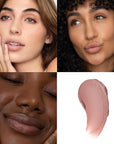 Poppy & Pout All Natural Lip Tint, Cardboard Tube, Hand-Filled, Beeswax, Vitamin E, Coconut Oil, Cruelty Free, All-Natural Shades (Charlie)