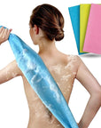 ARCH&M Exfoliating Washcloth Body Scrubber Back Scrubber for Shower Japanese Beauty Washcloth Bath Wash Cloth Korean Exfoliation Luffah Towel Net Sponge Loofah Body Scrub 3 Pack