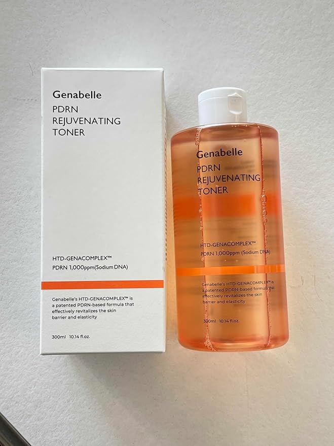 PDRN Rejuvenating Toner - Deep Hydration & Skin Barrier Support with PDRN, Panthenol, Hyaluronic Acid - Soft & Glowing Skin - 10.14 fl.oz/300ml