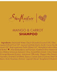 SheaMoisture Extra-Nourishing Shampoo hair care for Kids Mango Carrot with Shea Butter 8 oz