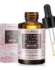 Self Tanner Drops for Face Tanner, Sunless Tan, Body & Face Self Tanner Drops, Face Tanning Drops (Drops-3)