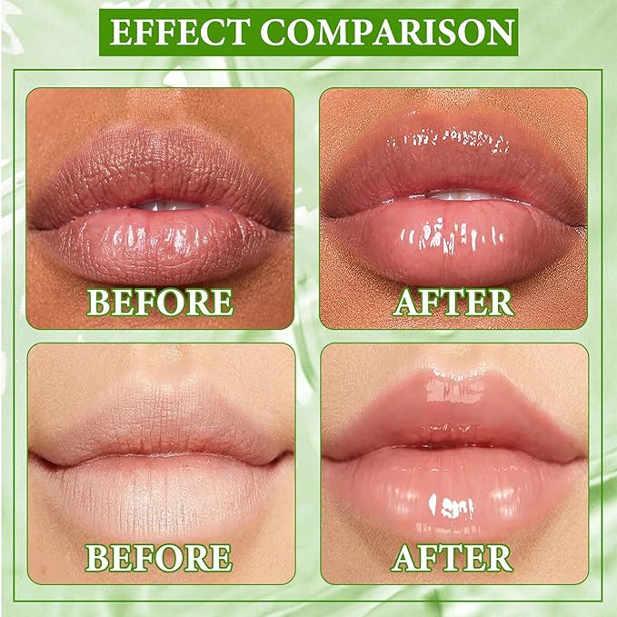 Lip Plumper Set,Lip Plumper Oil Gloss Night