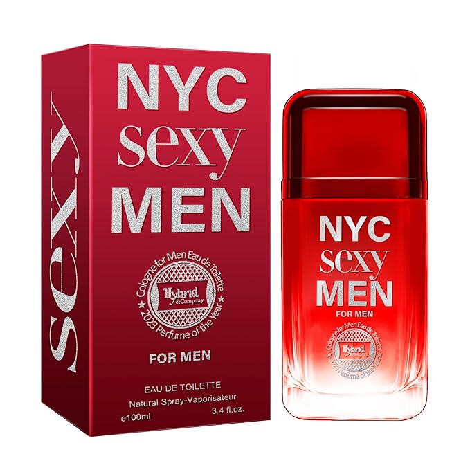 Hybrid & Company Nyc Sexy Men Eau De Toilette Natural Spray Vaporisateur,3.4FL.OZ
