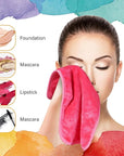 Nugilla Makeup Remover Cloth, 5 Packs Reusable Microfiber Makeup Remover Towels, Face Towel for Women