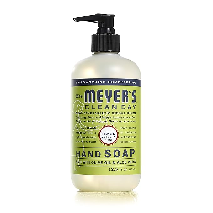 MRS. MEYER'S CLEAN DAY Liquid Hand Soap 6 Pack Variety, 12.5 OZ Each, 1 CT