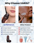 Ice Roll Serum | Cooling & Hydrating Roll-On Serum for Face, Puffy Eyes, Bakuchiol & Collagen for Firming & Lifting, Facial Roller for Depuffing, Under Eye Bag Treatment | Korean Skin Care