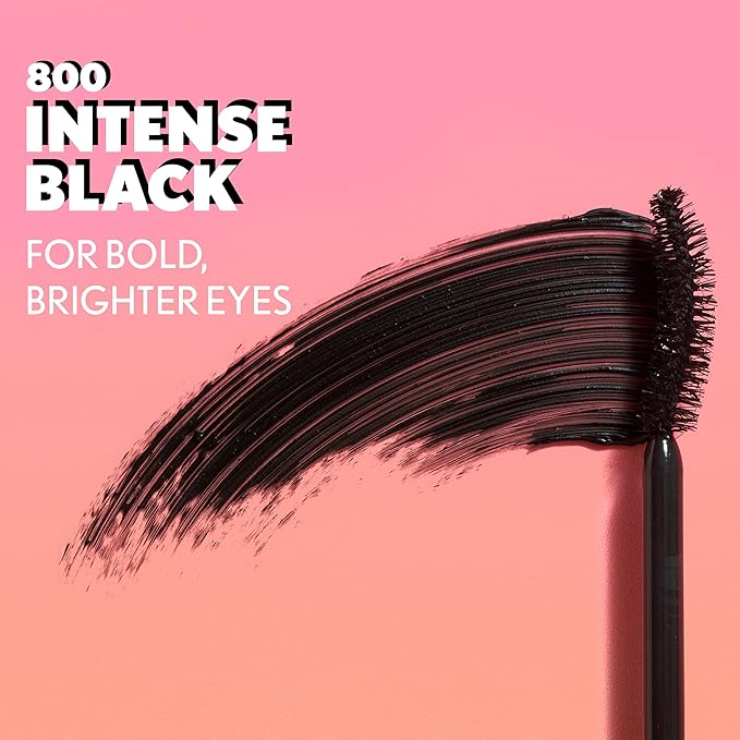 COVERGIRL Clean Fresh Yummy Gloss - My Strawbooty + Eye Enhancer, Intense Black, 3D Mascara