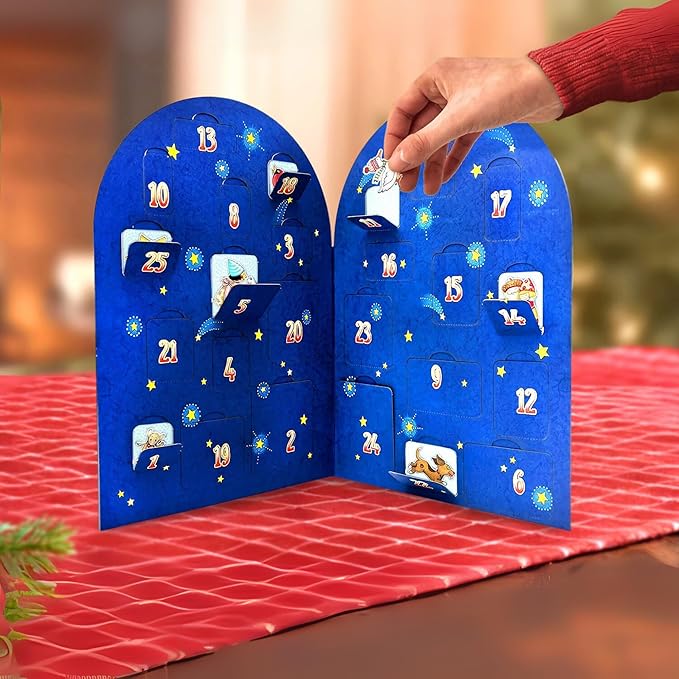 Freshcut Paper 2025 Advent Calendar, Mary Engelbreit's Christmas Village, Pop Up 3D Greeting Cards, Paper Advent Calendar for Adults, Christmas Gifts, Holiday Cards with Blank Notecard & Envelope